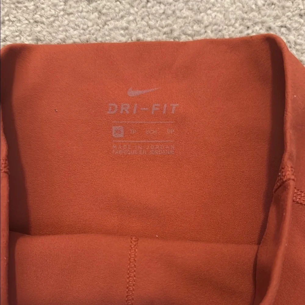 Nike Rust Colored High-Waisted Leggings